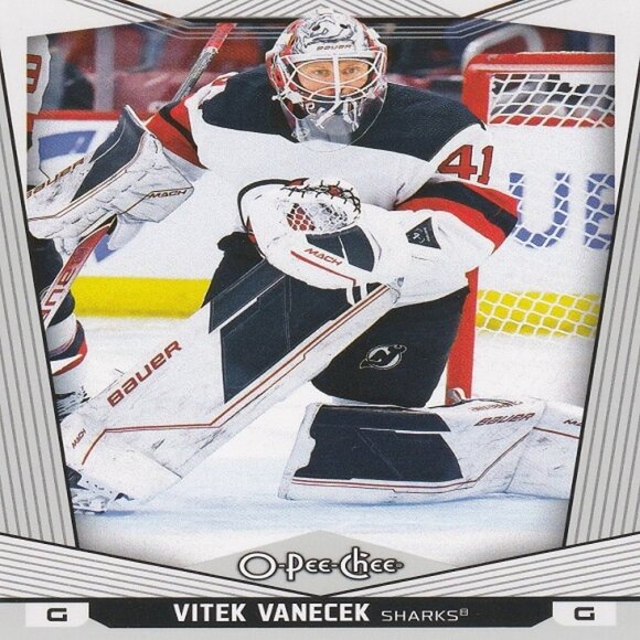 Vitek Vanecek - 2024/2025 O Pee Chee Hockey Card - Picture 1 of 2